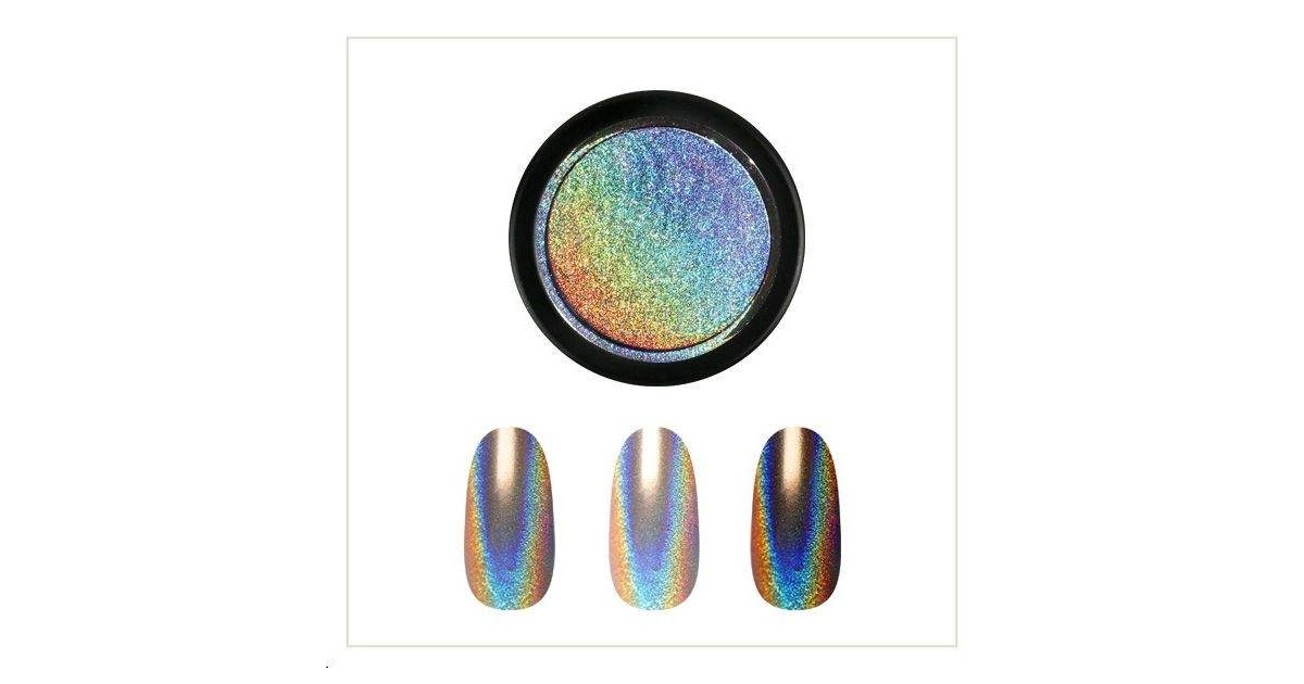 Pigmento Chromirror  Superholo- Efecto Holografico  - 1