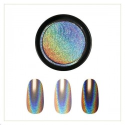 Pigmento Chromirror  Superholo- Efecto Holografico  - 1