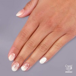 Snow Flakes- Copos de Nieve Nail Art  - 2