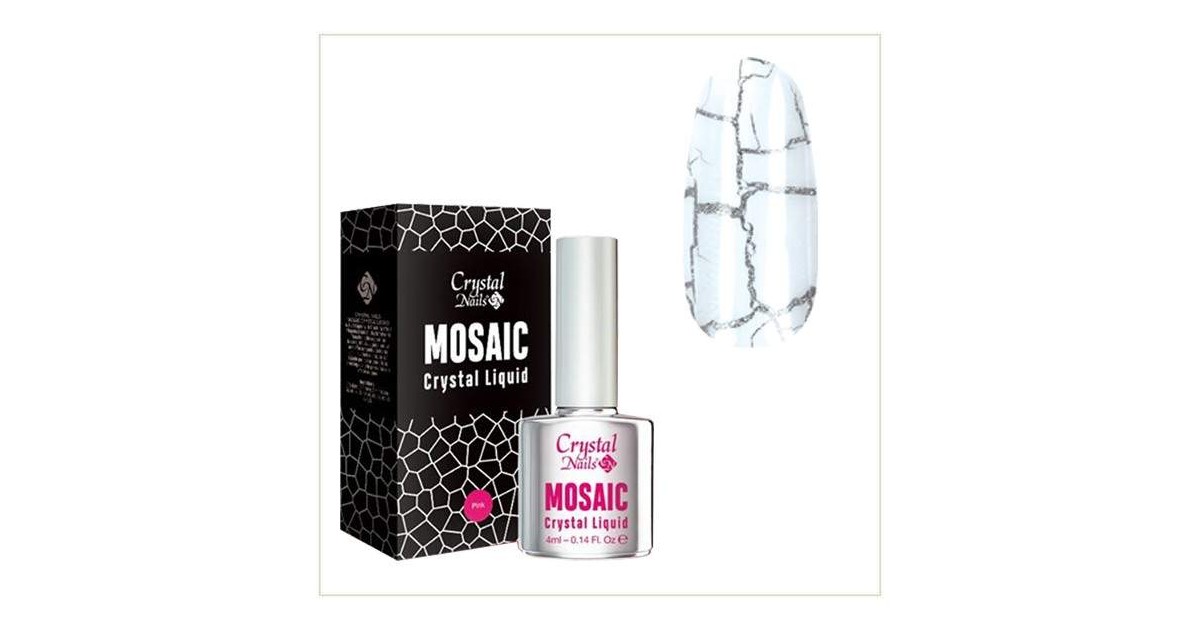 Mosaic Crystal Liquid Blanco 4ml  - 1