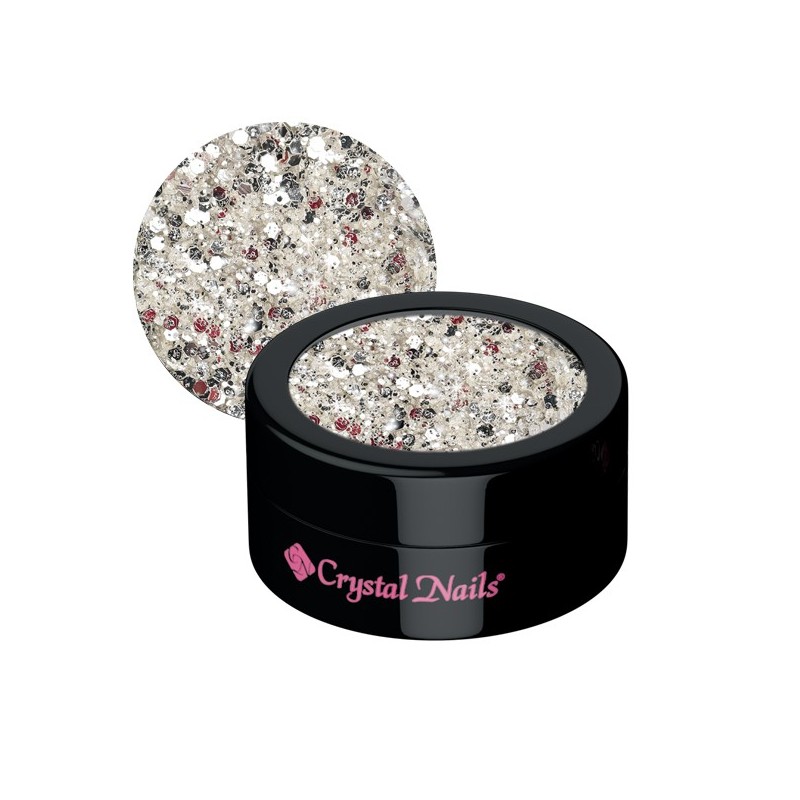 Diva Glitter 1- Plata Blanca  - 1