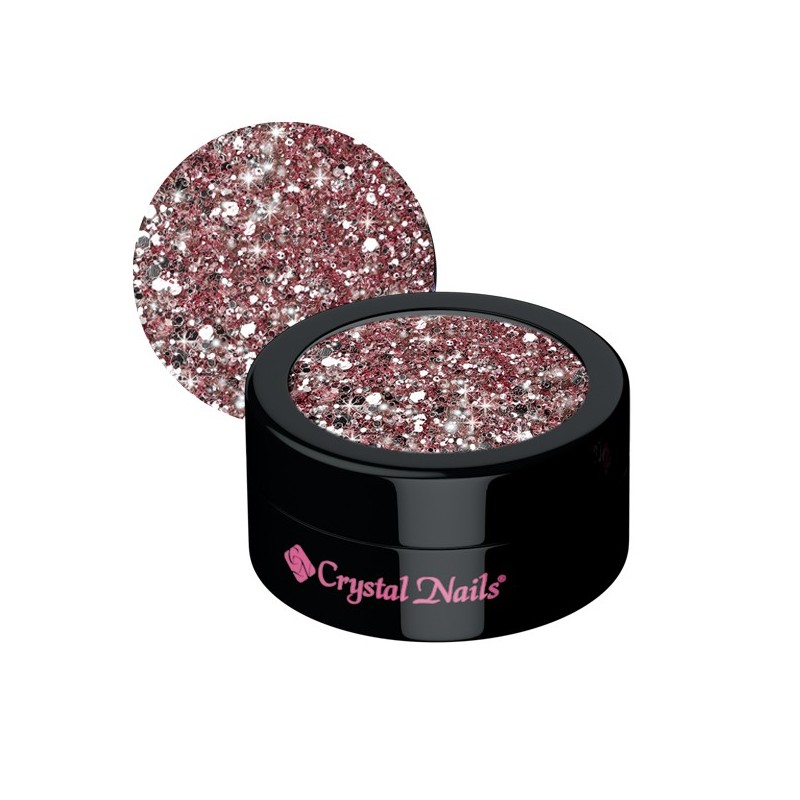 Diva Glitter 4- Plata Rosa  - 1