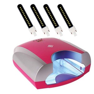 LAMPARA LED CRYSTAL NAILS - Rosa  - 1