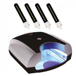 LAMPARA LED CRYSTAL NAILS - Negra  - 1