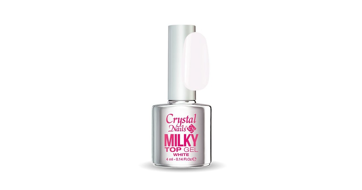 Top Coat Blanco Lechoso- Milky Top 4ml  - 1