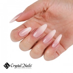 ACRYLGEL Rosa Cuarzo con Brillos Dorados- Fusion Gel Rose Quartz 30g  - 2