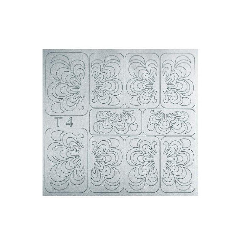 Pegatina plantilla para Ombre n. 4 - 1 Pegatina plantilla para Ombre n. 4 - 1