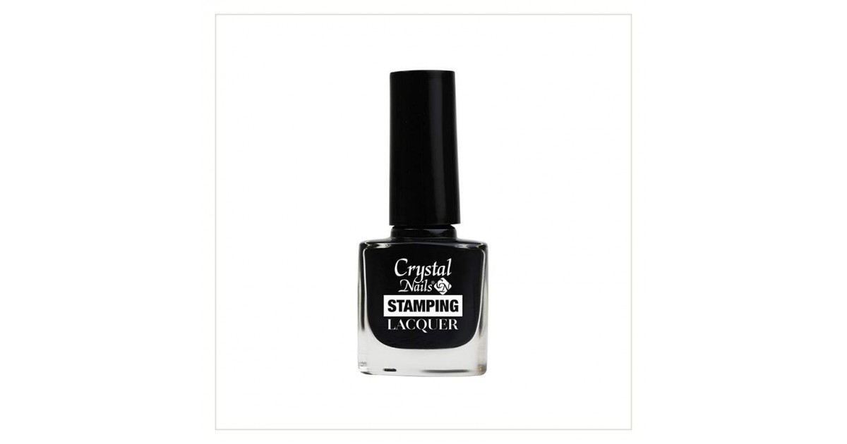 Esmalte Stamping  NEGRO  - 1