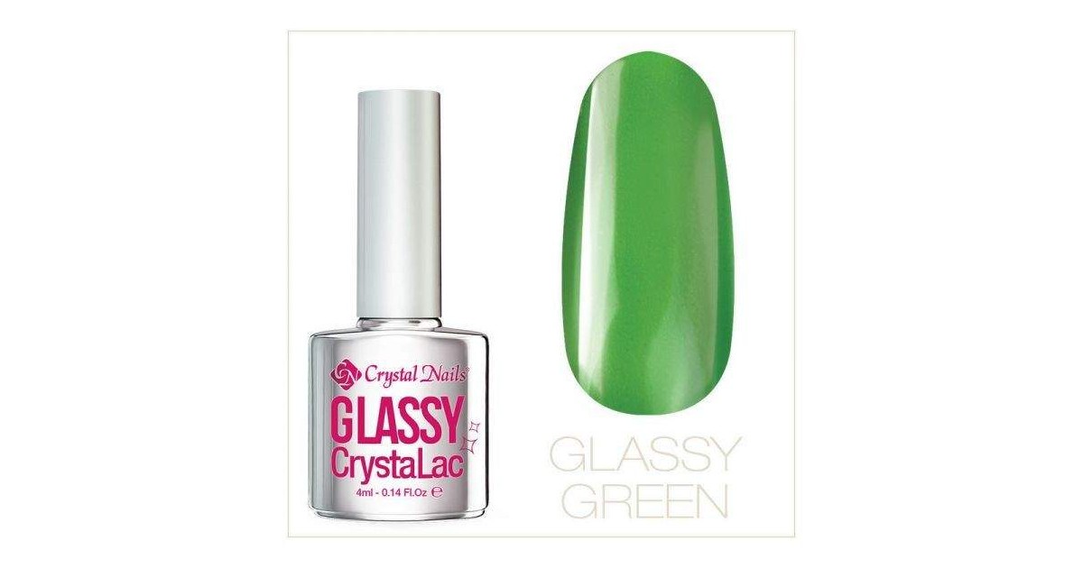 GLASSY- Efecto vidrio 4 ml  GREEN  - 1